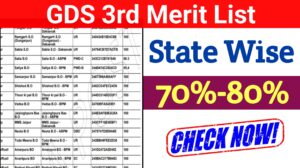 GDS 3rd Merit List 2024